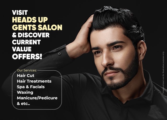Offers at Heads Up Gents Salon